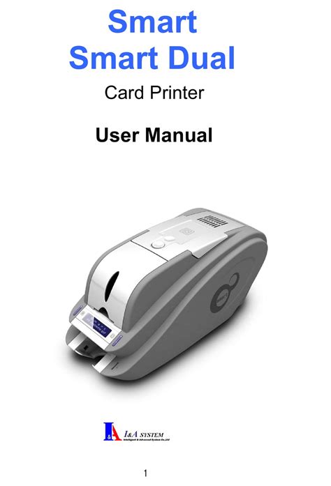 i a system smart card printer driver|I&A SYSTEM SMART USER MANUAL Pdf Download .